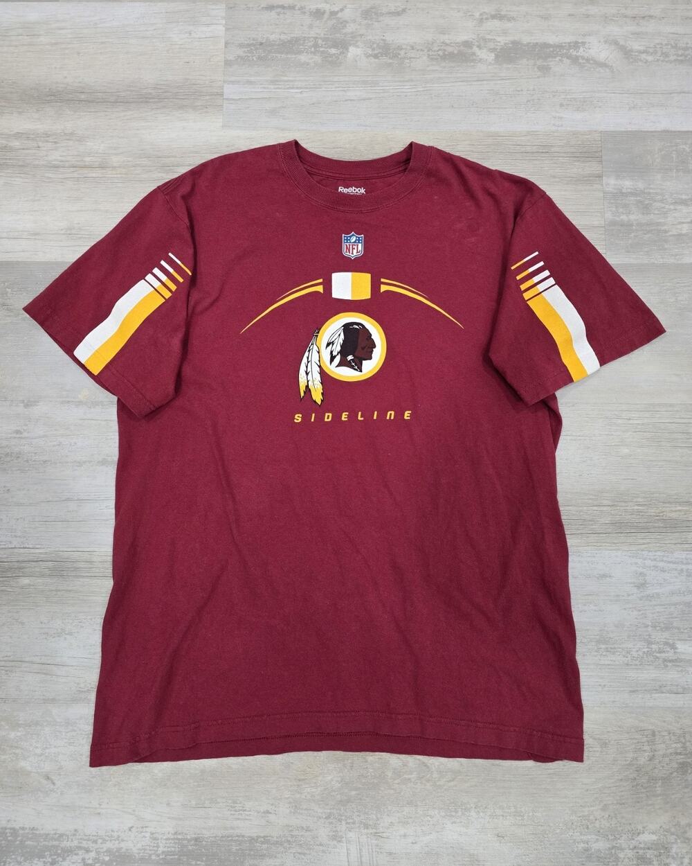 Washington Redskins Reebok NFL Vintage Sideline Graphic T-Shirt - Men's XL